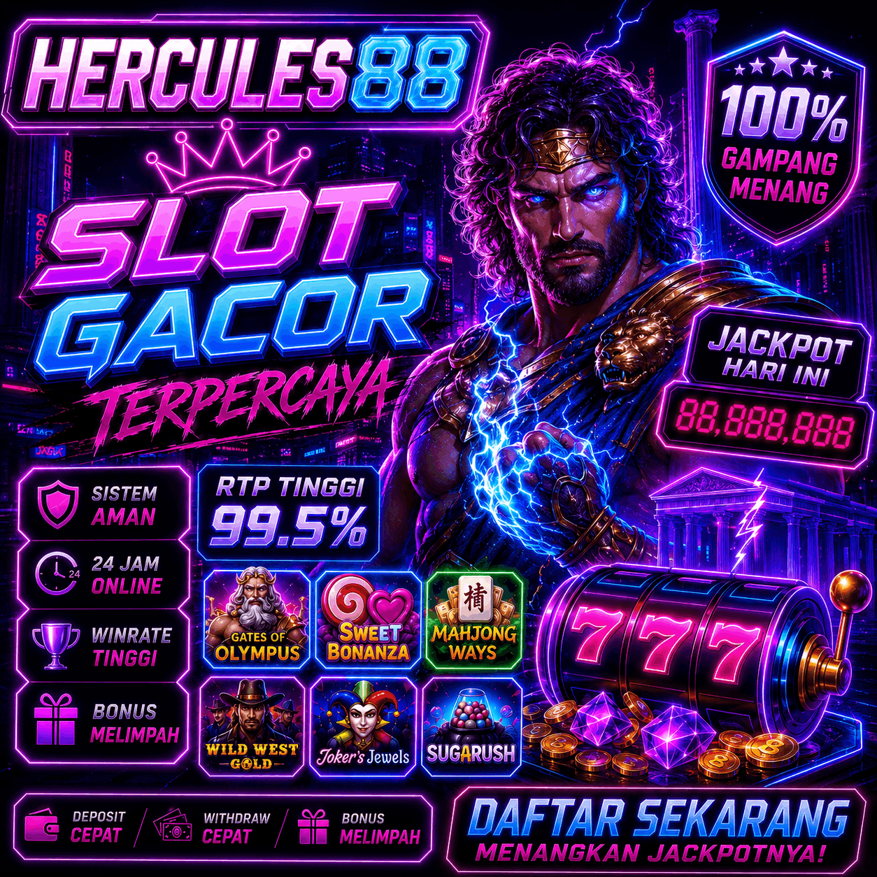 HERCULES88㊙️Pesona Situs Online Terbaik Memberikan Kenyamanan Sepanjang Waktu by Hey siriusly
